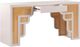 TOV Furniture Suzie Cream 62" Executive Desk with Drawer-4