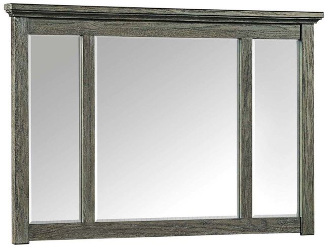Intercon Oak Park Pewter Mirror -0