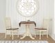 A-America® British Isles Merlot Dropleaf Dining Table with Buttermilk Base-1