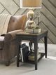 Kincaid Furniture Plank Road Artisan's Charcoal Chairside Table-2