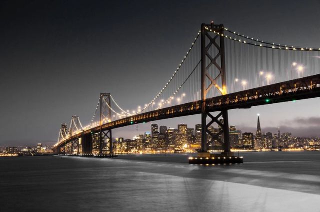 Classy Art San Francisco Bridge Wall Art-0