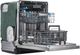 Midea® 24" Fingerprint Resistant Stainless Steel Top Control Buil Dishwasher with Sensor TruDry™ and STRAWash™-3