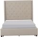 Mazin Furniture Fairborn Beige Full Panel Bed-2