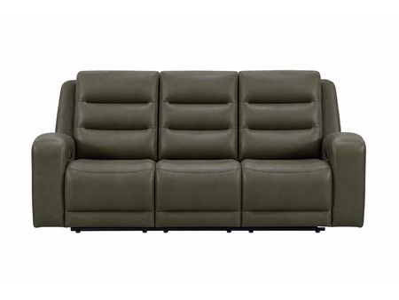 Verde Power Leather Sofa