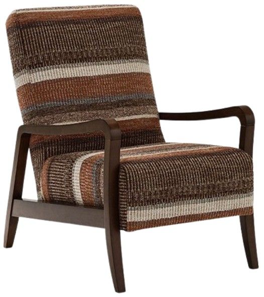 Best® Home Furnishings Customizable Field & Stream Home Rybe Accent Chair with Dark Walnut Legs-0