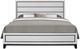 Global Furniture USA Kate Foil White Queen Panel Bed-1