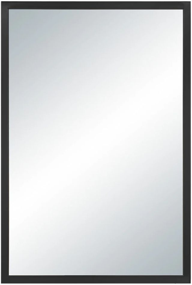 Renwil® Elvas Matte Black Accent Mirror-0
