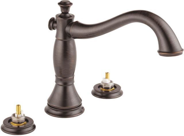 Delta Cassidy® Venetian Bronze Less Handle Roman Tub Trim-0