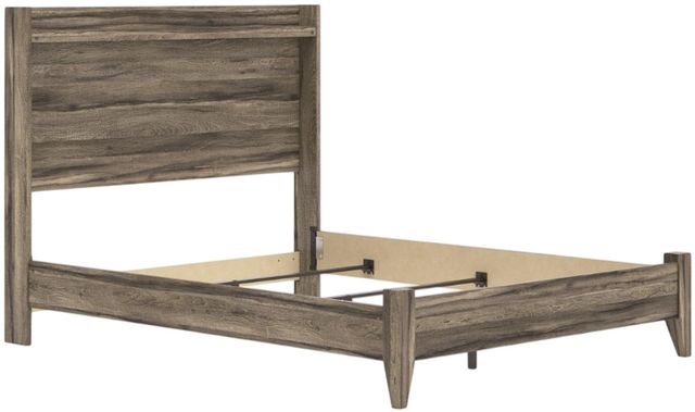 Signature Design by Ashley® Elbrim Brown Queen Panel Bed-0