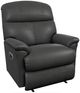 La-Z-Boy® Reed Licorice Leather Power Wall Recliner with Headrest and Lumbar-0