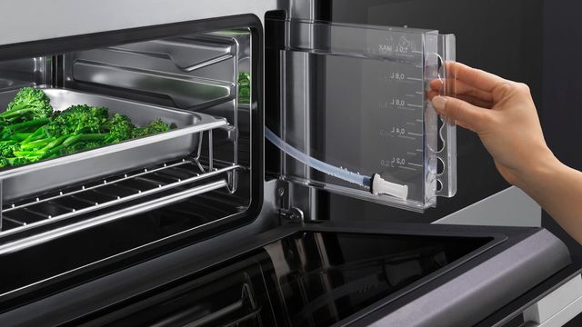Fisher & Paykel 24” Black Glass Built In Electric Single Oven-2
