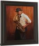 Classy Living Sax Player Wall Art-3