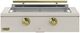 Caliber™ Rockwell Social 2-Burner Antique White Built-In Liquid Propane Grill with Brass Hardware-0