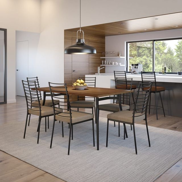 Amisco Customizable Alys 31" Rectangular Table with 60" Thermo Fused Laminate Top-3