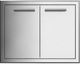 XO 30" Stainless Steel Outdoor Double Access Door-0