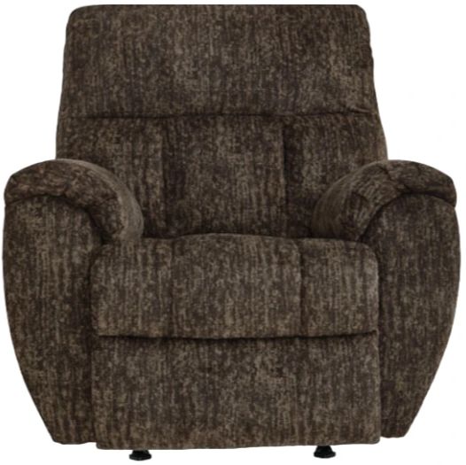 Signature Design by Ashley® Stayfish Chocolate Manual Rocker Recliner-1