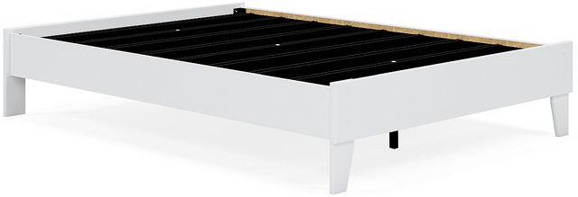 Signature Design by Ashley® Flannia White Full Platform Bed-1