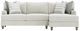 Bernhardt Mila Bernhardt Living 2-Piece White Right-Arm Facing Sectional-1