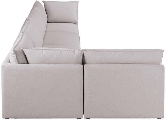 Meridian Furniture Mackenzie 5-Piece Beige Modular Sectional Set-2
