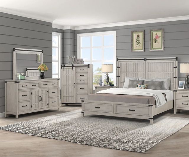 Legends Home Alexandria Mountain Mist Dresser and Mirror-2