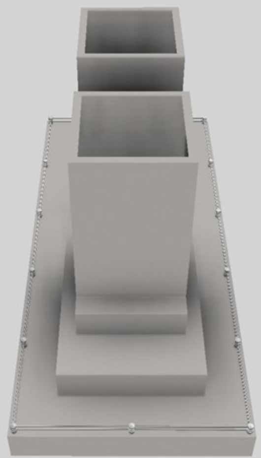 Vent-A-Hood® 66" Stainless Steel Contemporary Island Range Hood-1