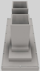 Vent-A-Hood® 66" Stainless Steel Contemporary Island Range Hood-1