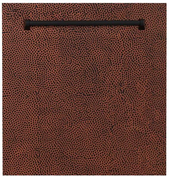 ZLINE Monument Series 24" Hand Hammered Copper Dishwasher Panel-2