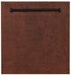 ZLINE Monument Series 24" Hand Hammered Copper Dishwasher Panel-2