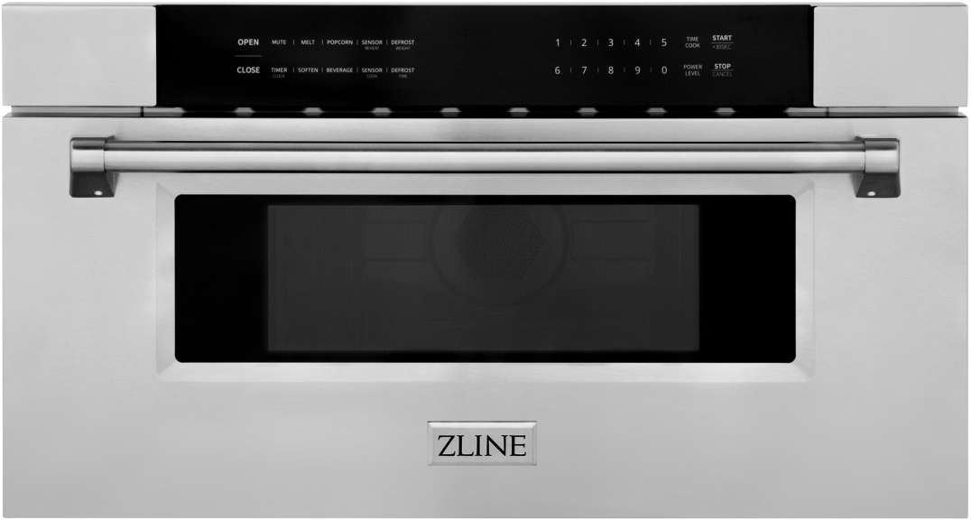ZLINE 1.2 Cu. Ft. Satin Stainless Steel Built In Microwave