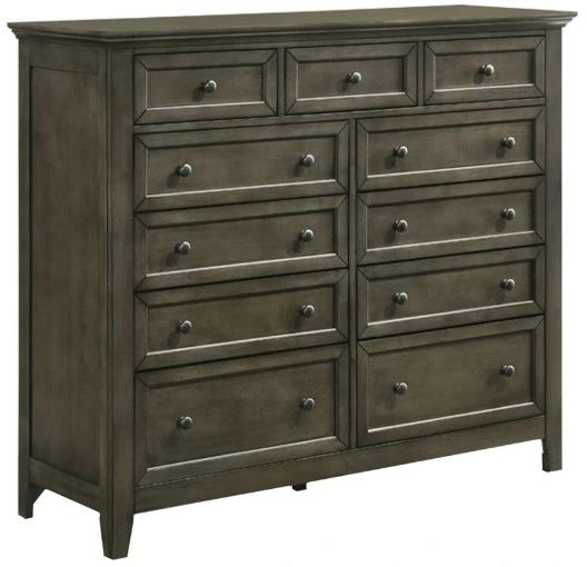 Intercon San Mateo Gray Gentlemen's Chest-0