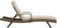Signature Design by Ashley® Beachcroft Beige Aluminum Outdoor Chaise Lounge -2