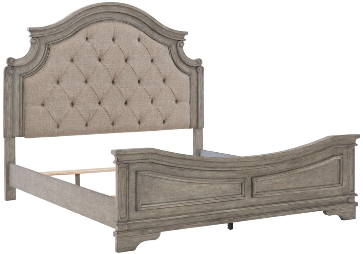 Lodenbay King Panel Bed - Antique Gray
