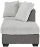 Benchcraft® Clairette Court 2-Piece Alloy Right-Arm Facing Sectional and Chaise-1