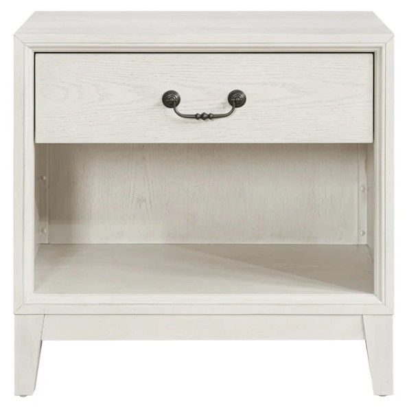 Flexsteel® Arlington Rustic White Nightstand-3
