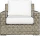 Enclover Jasmine Brown/White Club Chair-1