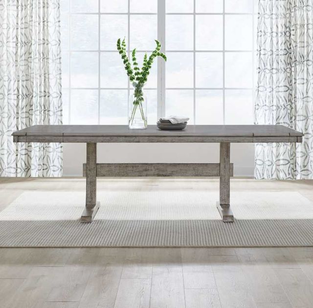 Liberty Furniture Hallendale Gravel Wash Dining Table-1