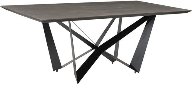 Moe's Home Collection Brolio Charcoal Dining Table-0