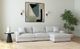 Elements International Arizona 3-Piece Steno Stone Right-Arm Facing Sectional and Chaise-1