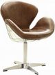 ACME Furniture Brancast Retro Brown Swivel Accent Chair-0