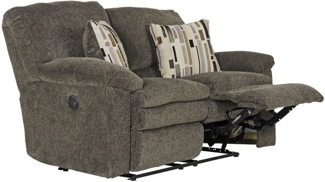 Catnapper® Tosh Pewter Power Reclining Loveseat-1