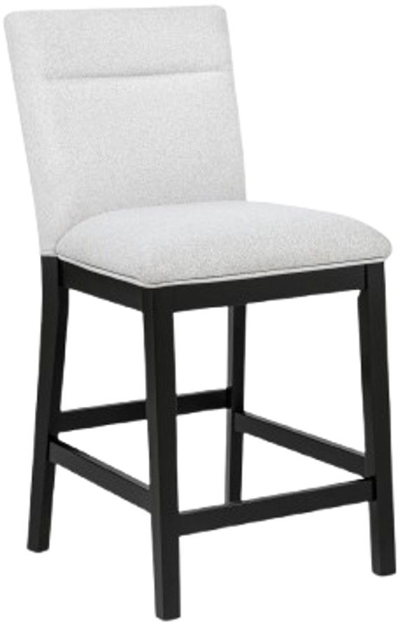 Crown Mark Sebastian Black/Gray Counter Height Chair-0
