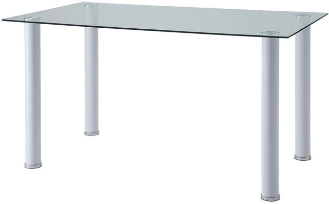 Mazin Furniture Florian 5-Piece White Dining Set-2