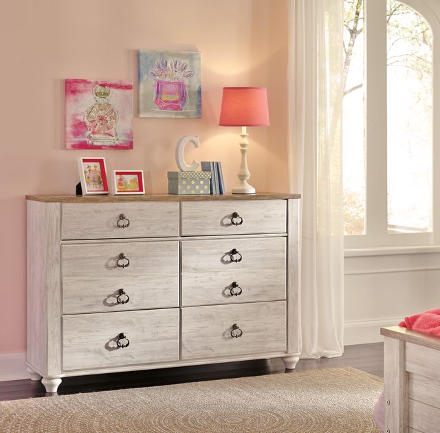 Signature Design by Ashley® Willowton Whitewashed Youth Dresser-3