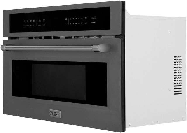 ZLINE 30" Black Stainless Steel Electric Speed Oven-3