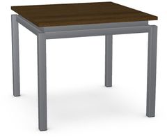 Amisco Cameron Walnut Veneer Table