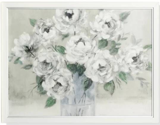 Stylecraft Light Gray/Off-White Wall Art-0