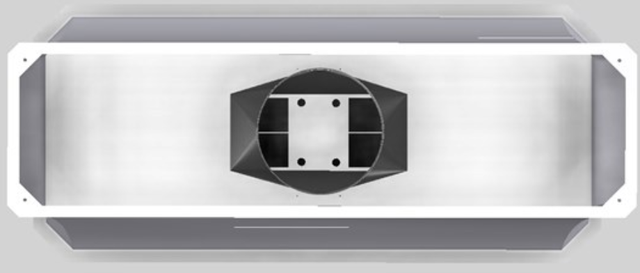 Vent-A-Hood® Designer Series 66" White Island Range Hood-2