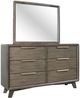 Bernards Valencia Brown Dresser-1