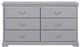 Mazin Furniture Seabright Gray Dresser-0