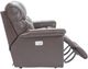 La-Z-Boy® James Walnut Leather Power Reclining Loveseat with Headrest-4